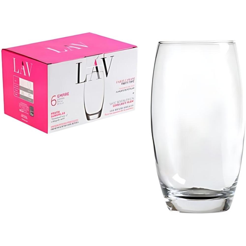 Pack Verres à Eau Lav 6 unités