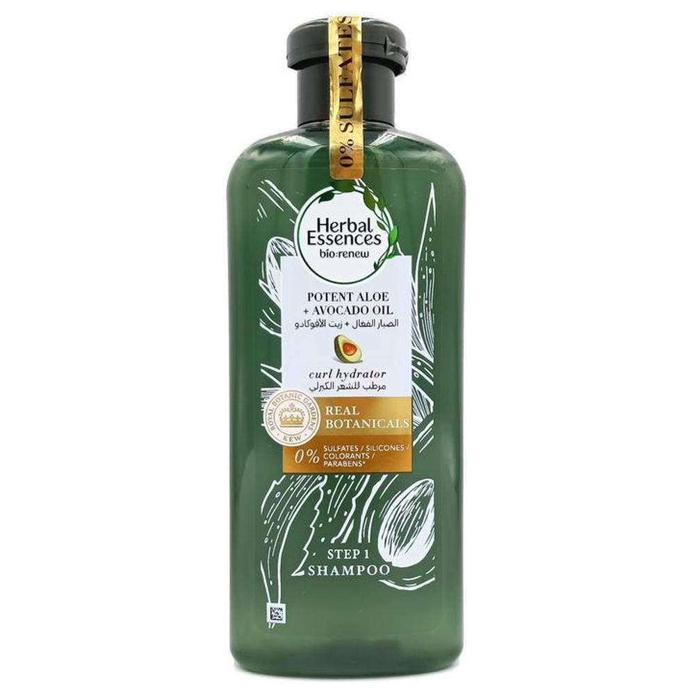 [689510] Shampoing Sans Sulfate Aloe Vera & Huile d’Avocat Herbal Essences 400ml