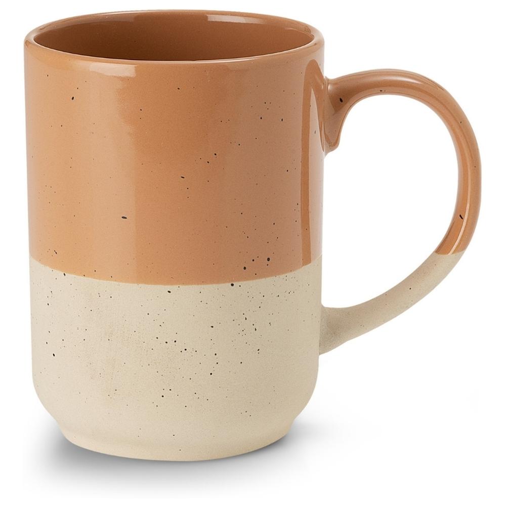 [722012] Mug en Porcelaine Rose Beige Kasa 50 cl