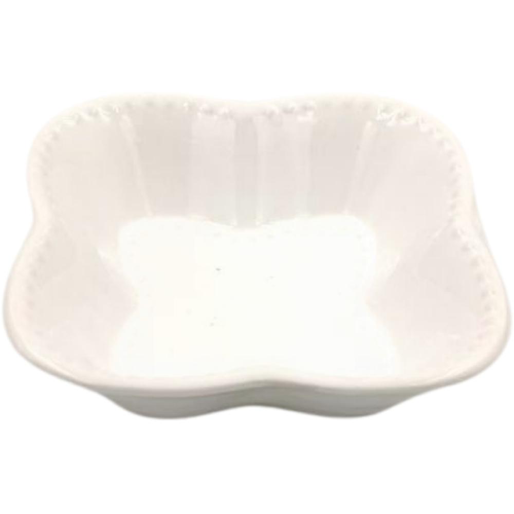 [691695] Ravier en Porcelaine Coquille 7x7cm.