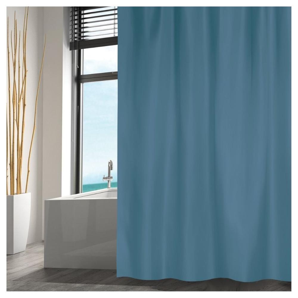 Rideau de Douche Navy Bleu MSV 180x200cm
