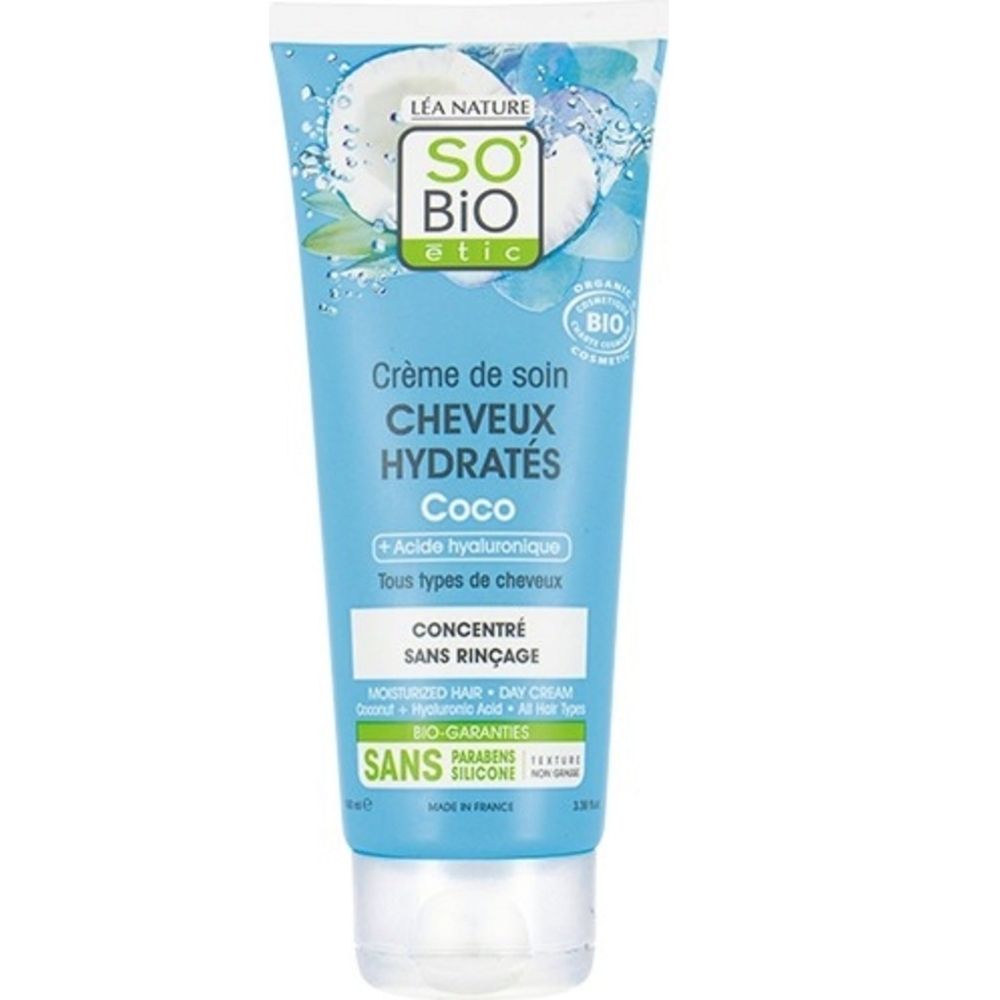 Crème Cheveux Coco Bio 100ml
