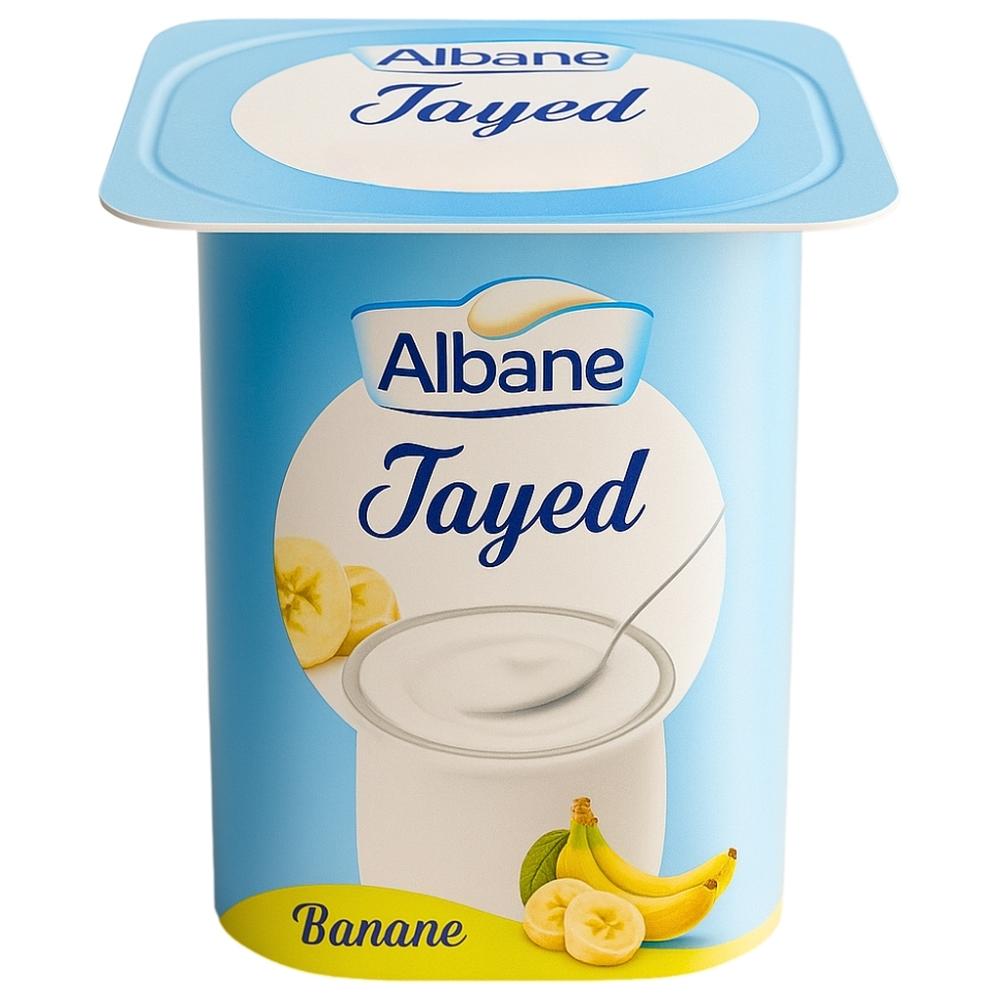 [733683] Yaourt Ferme Banane Jayed Albane 110g