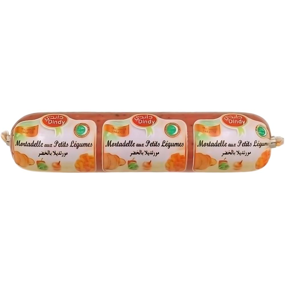 Mortadelle Dinde Petits Légumes - Charcuterie - Dindy 380g