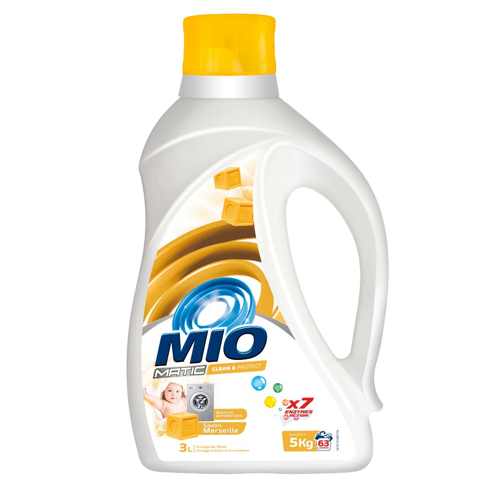Lessive Liquide Automatique Savon Marseille Matic Mio 3L