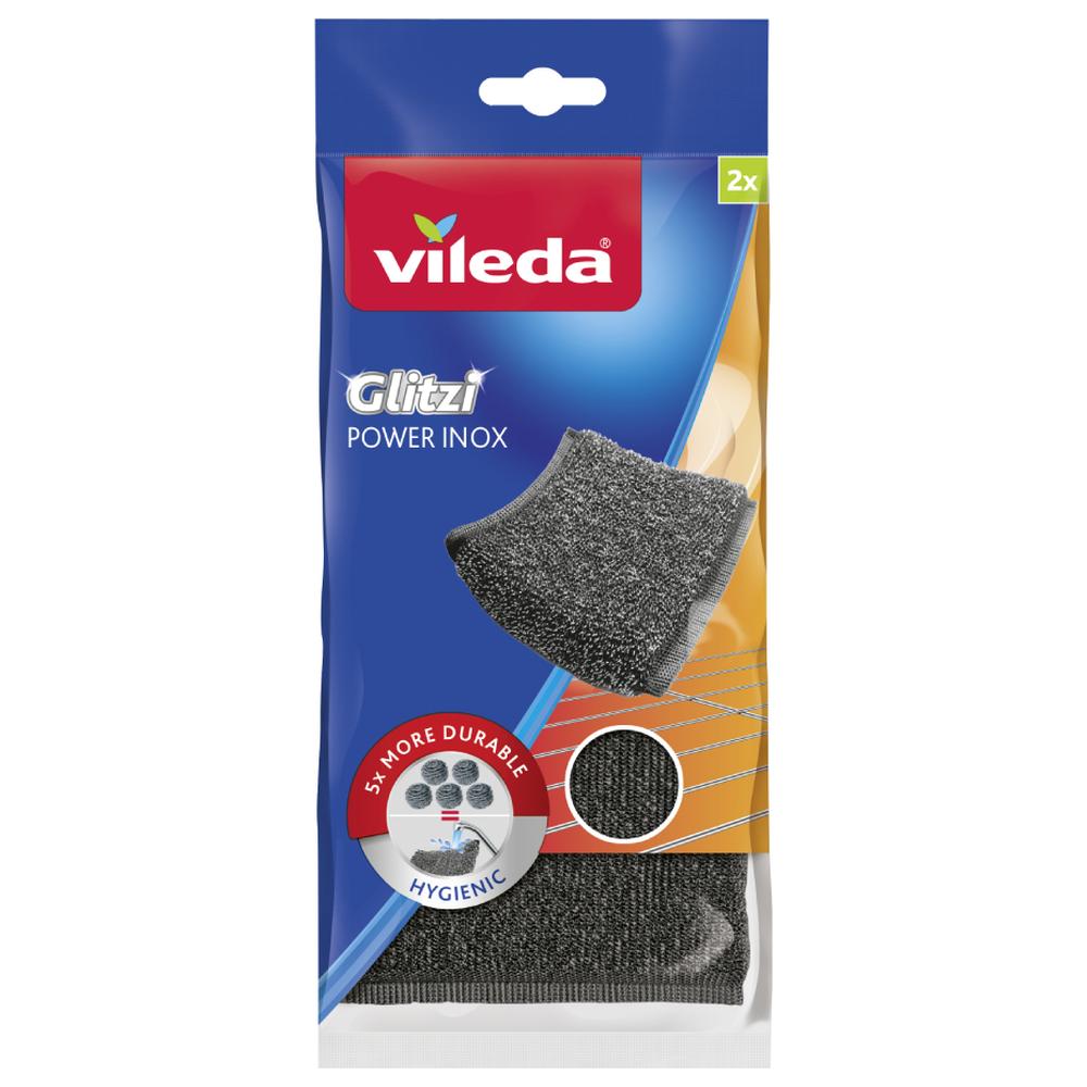 [567263] Tampon nettoyage en inox Glitzi Vileda 2 unités