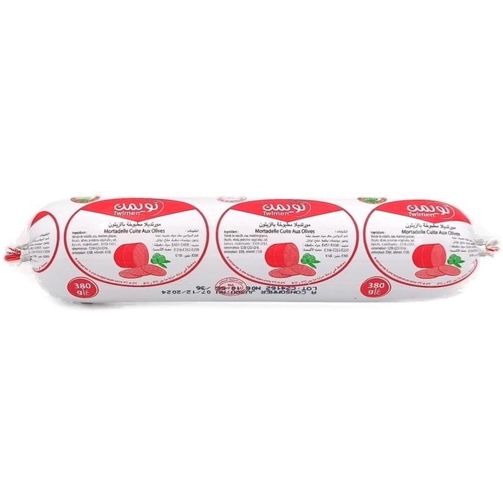 Mortadelle Dinde Olives - Charcuterie - Twimen 380g