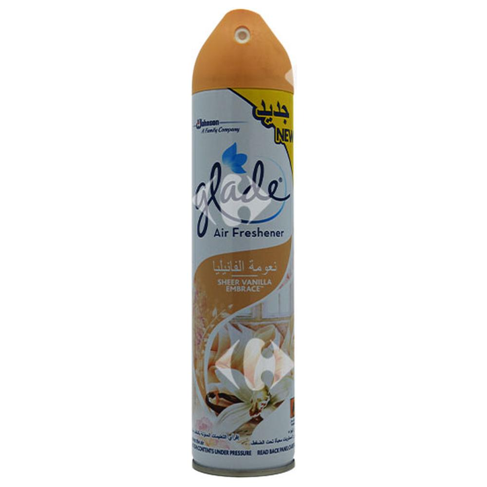 Désodorisant Aérosol Vanille Glade 300ml.