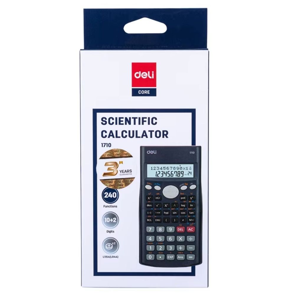 [718167] Calculatrice Scientifique Deli ED-100MS