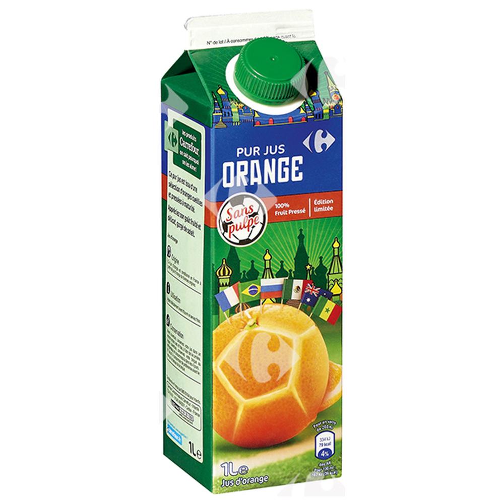 Pur Jus d'Orange Carrefour 1L