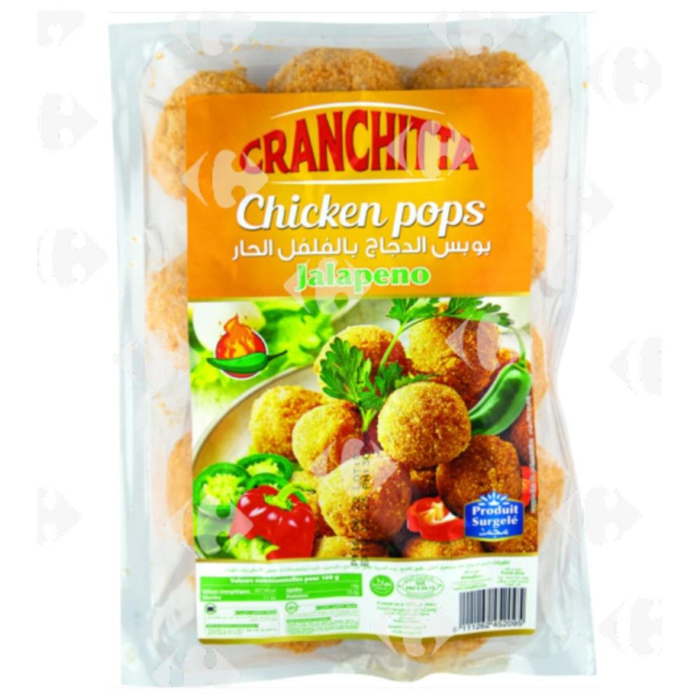 Sachet de Pops Poulet Jalapino Cranchitta 300g