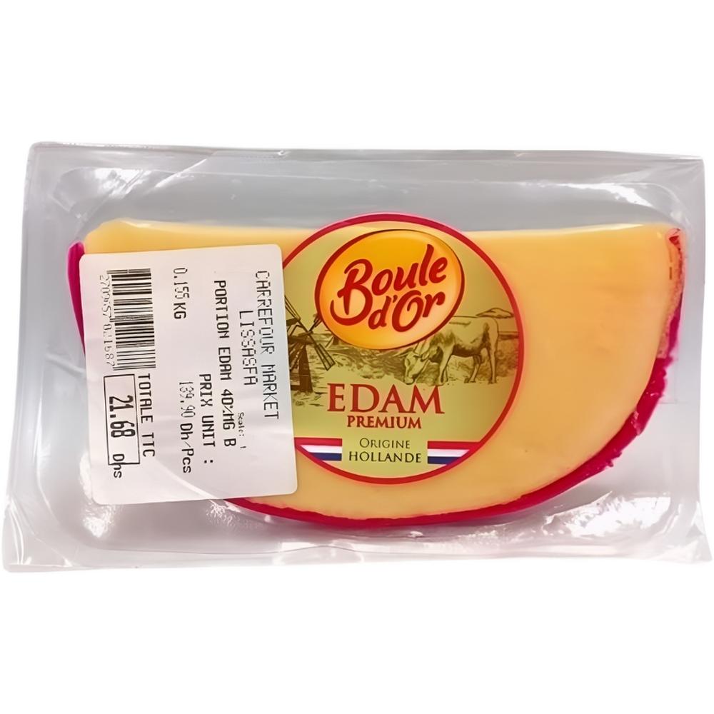 Portion Edam 40%MG Boule Dor au kg