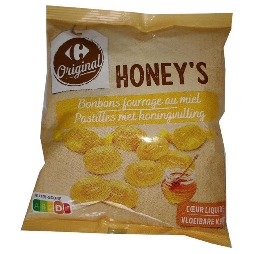 [637876] Bonbons Fourrage au Miel Carrefour Original 200g