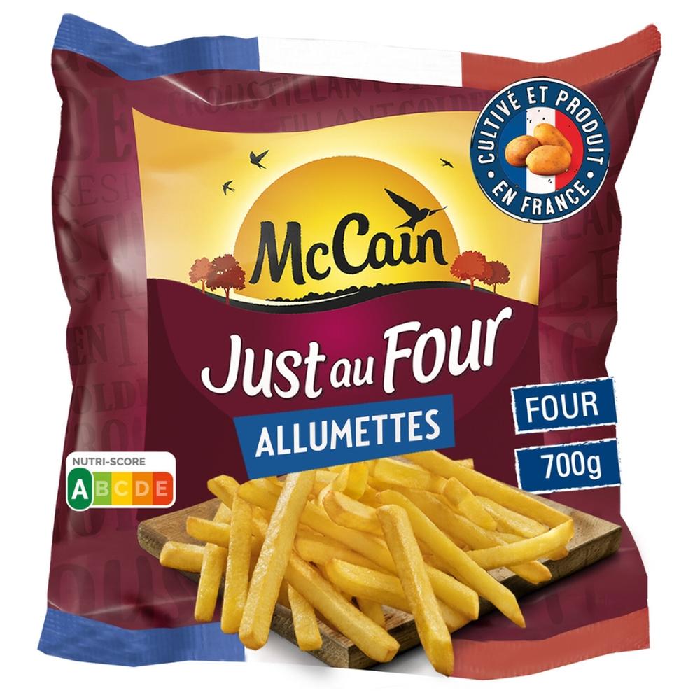 Frites Allumettes Juste au Four McCain 700g