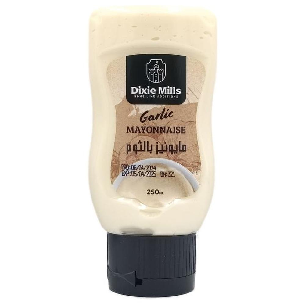 Mayonnaise à L'Ail Squeeze Dixie 250ml