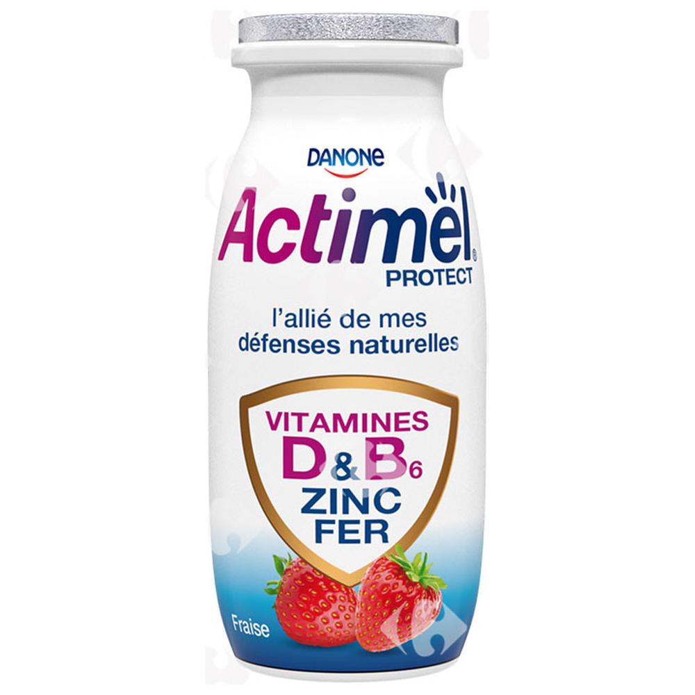 Yaourt à boire Fraise Protect Actimel 100g