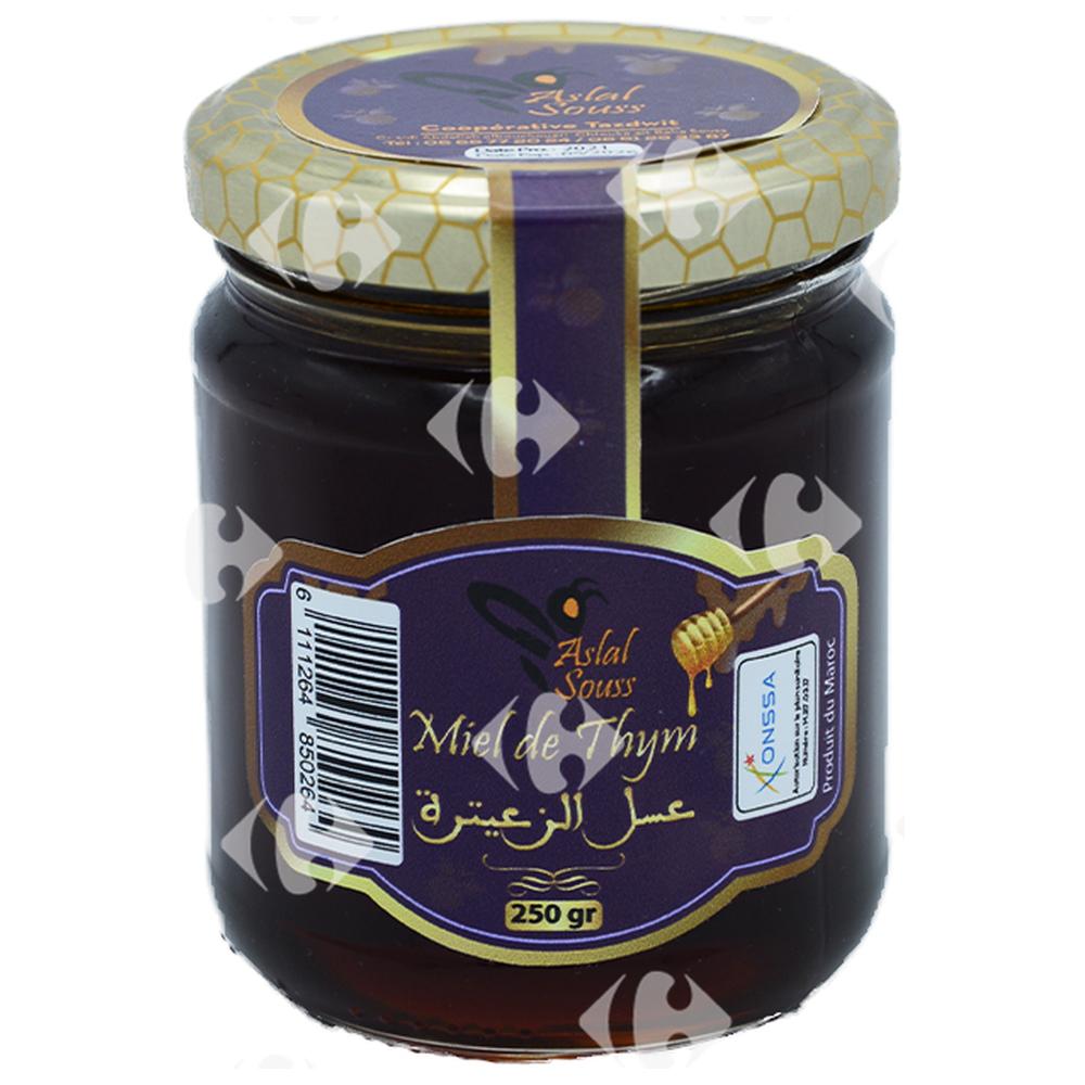 [663020] Miel de Thym Aslal Souss 250g