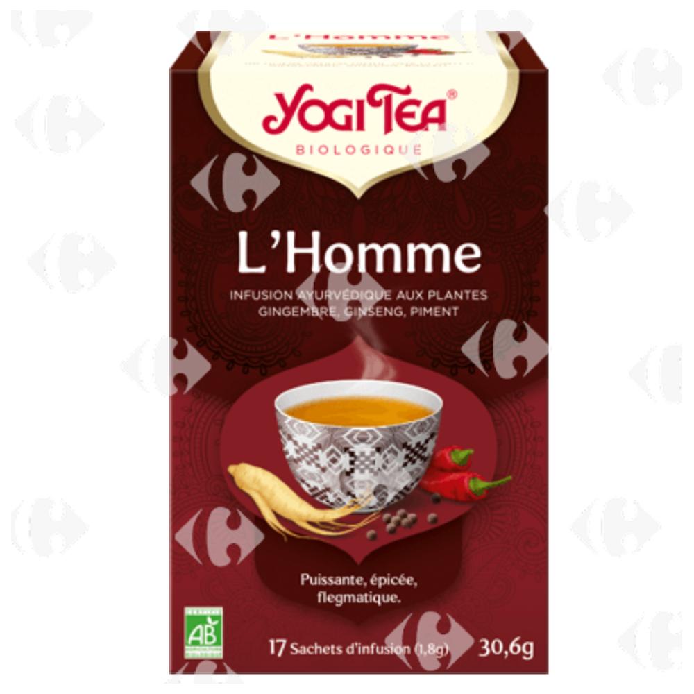 Infusion L'Homme Yogi Tea 17 sachets