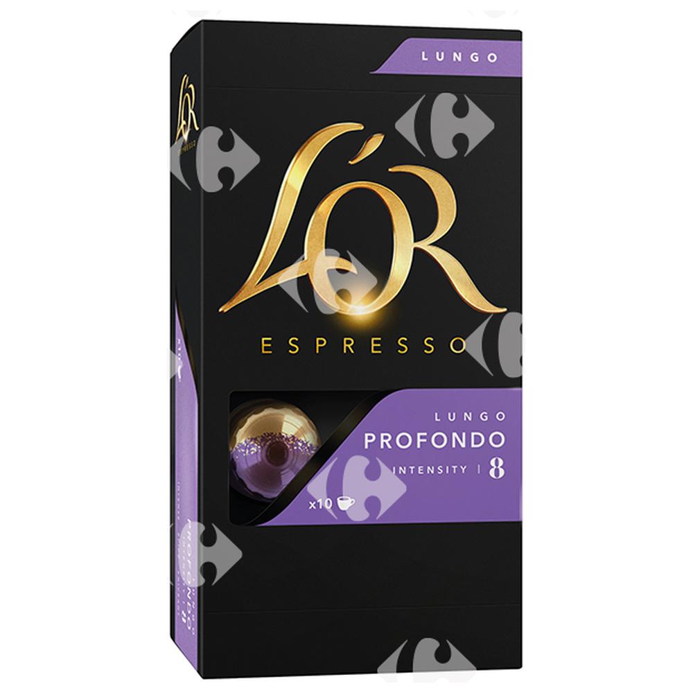 [622153] Café en Capsules Lungo Profondo L'Or N8 x10