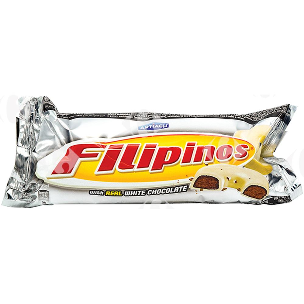 Biscuits Enrobés de Chocolat Blanc Filipinos 75g