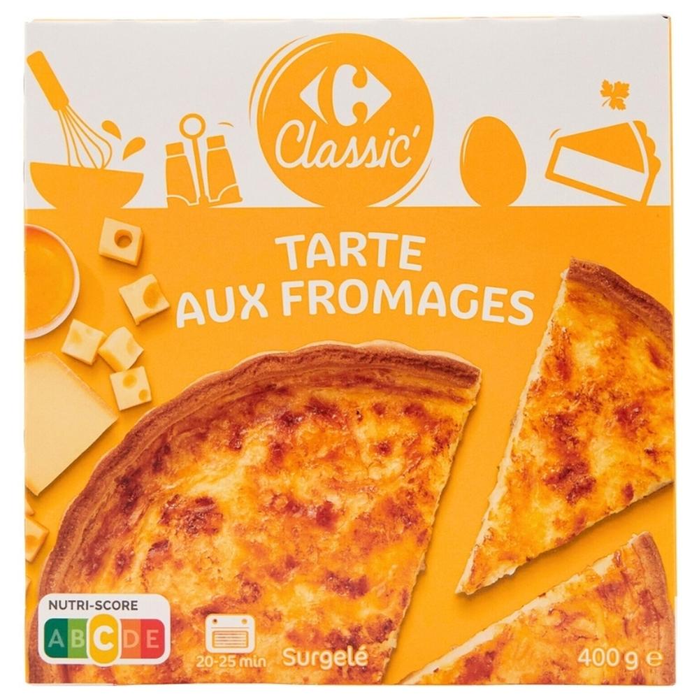 Tarte aux 3 Fromages Carrefour 400g