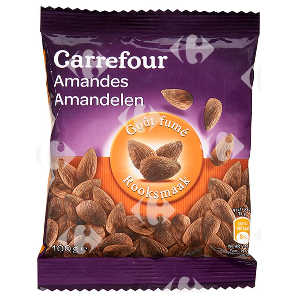 [644116] Amandes Fumées Carrefour 100g