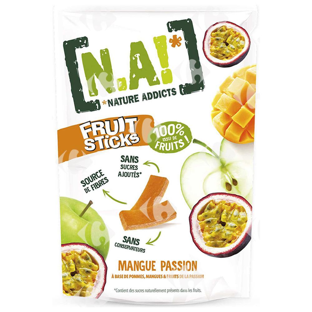 [669259] Gommes Fruit Sticks Mangue Passion Nature Addict 35g