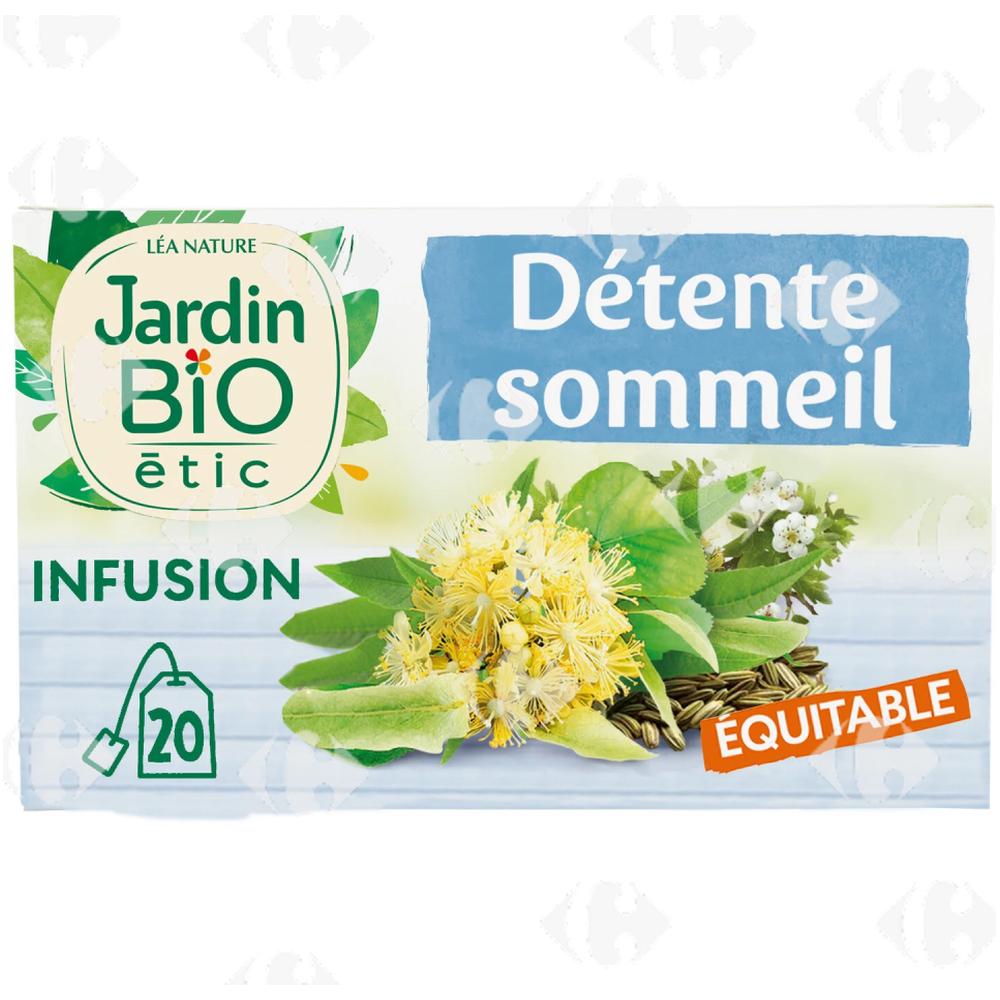 Infusion Détente Sommeil Bio Jardin Bio 30g