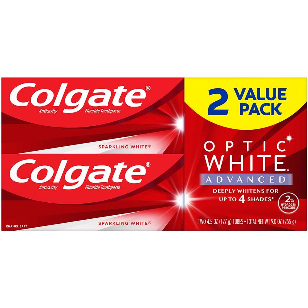 Pack De 2 Dentifrices Optic White Spark - Prix Special