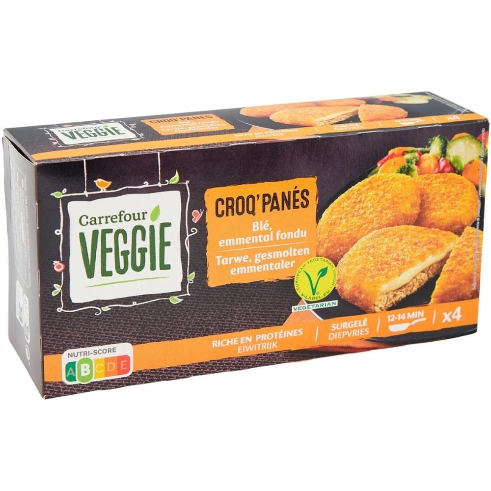 Nuggets de Blé à L'Emmental Fondu Carrefour Veggie 400g