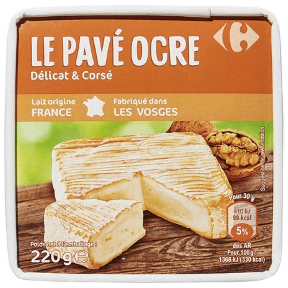 Fromage Le Pavé Ocre Carrefour 220g