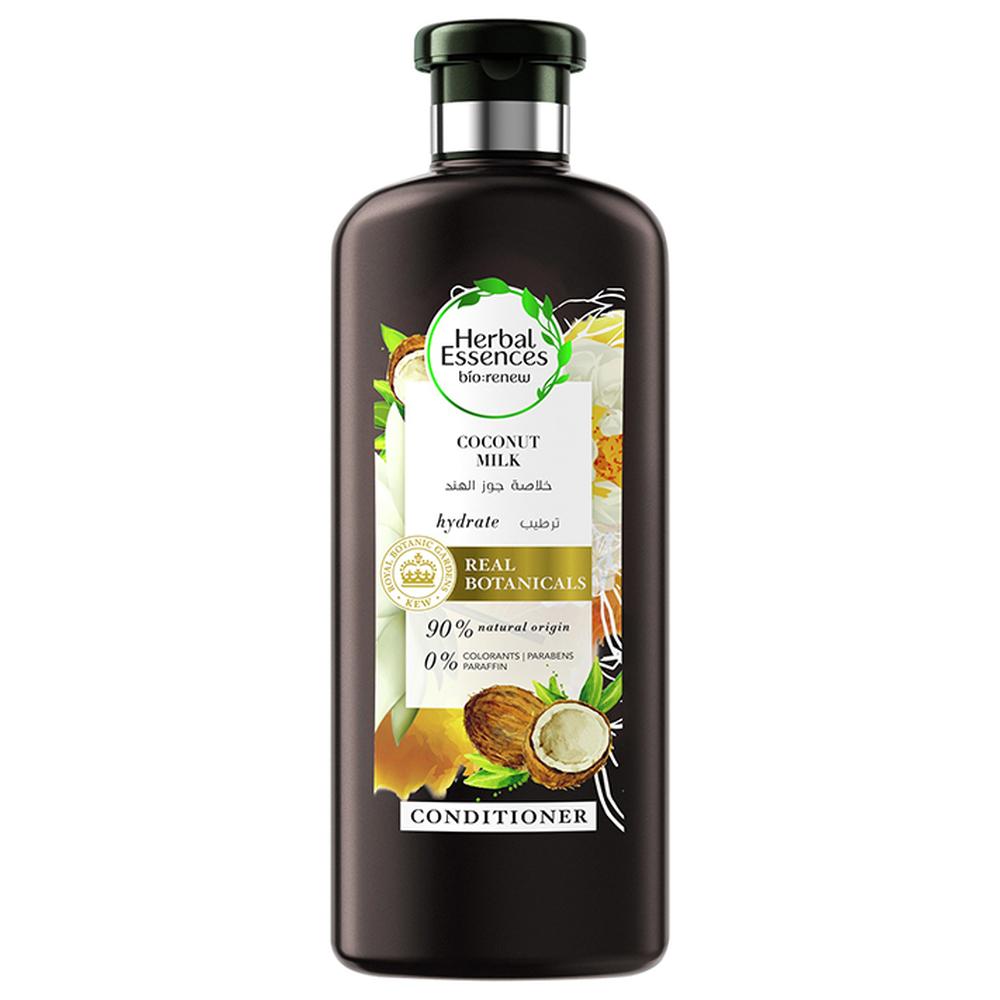 [628443] Après Shampooing hydratant Bio Renew au Lait de Coco Herbal Essences 400ml