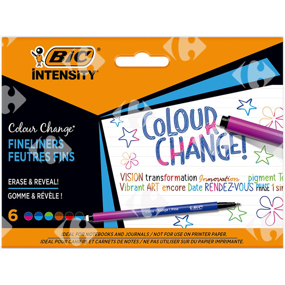 [703295] Boîte Changeante de Crayons de Couleur WFP 6 Couleurs Assorties Pack Promo