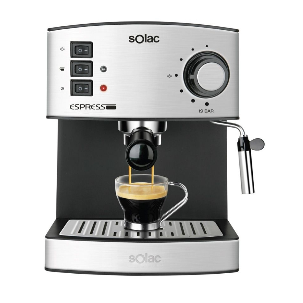 [690666] Cafetière Espresso en Inox Solac