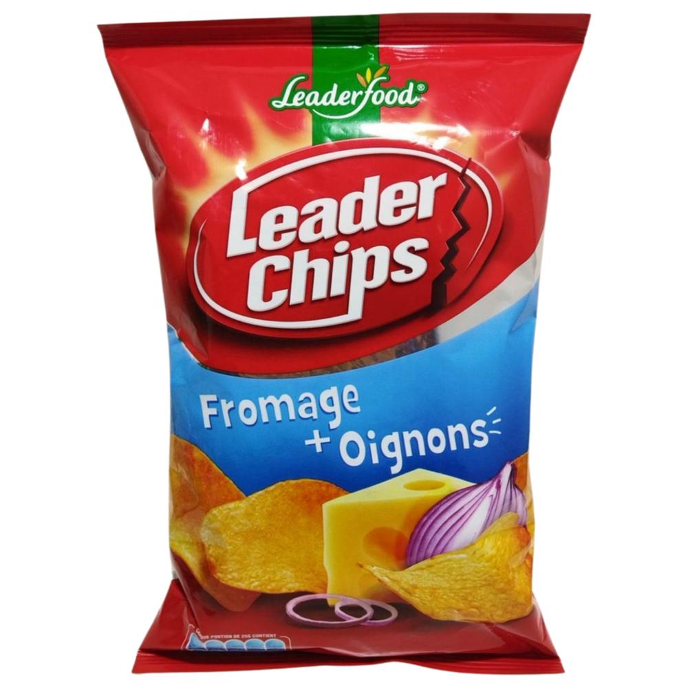 [63531] Chips Fromage et Oignons Leader Food 85g