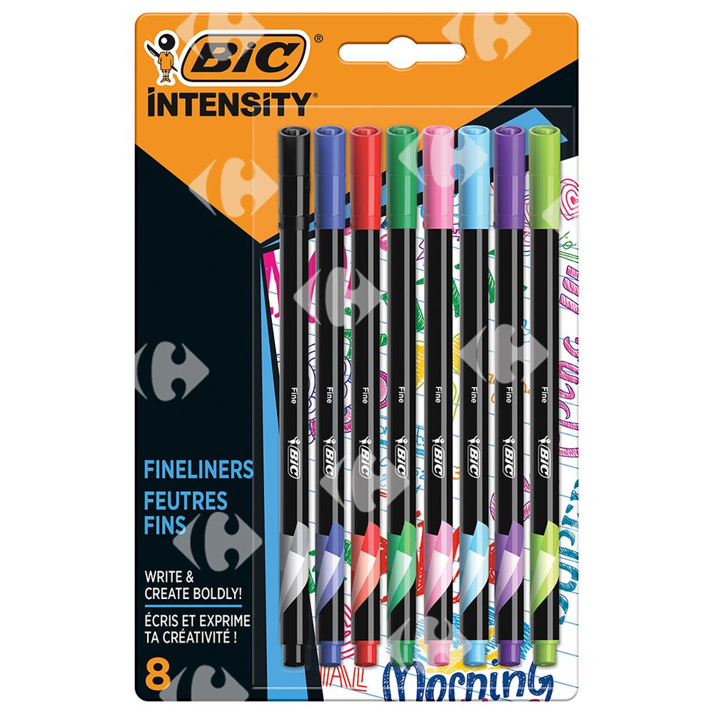 Feutre d'Écriture Intensity Fine BIC 8 unités