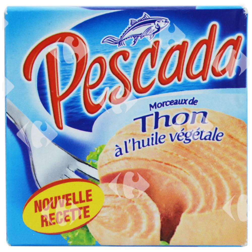 Conserve de Thon à l'Huile Végétale Pescada 80g