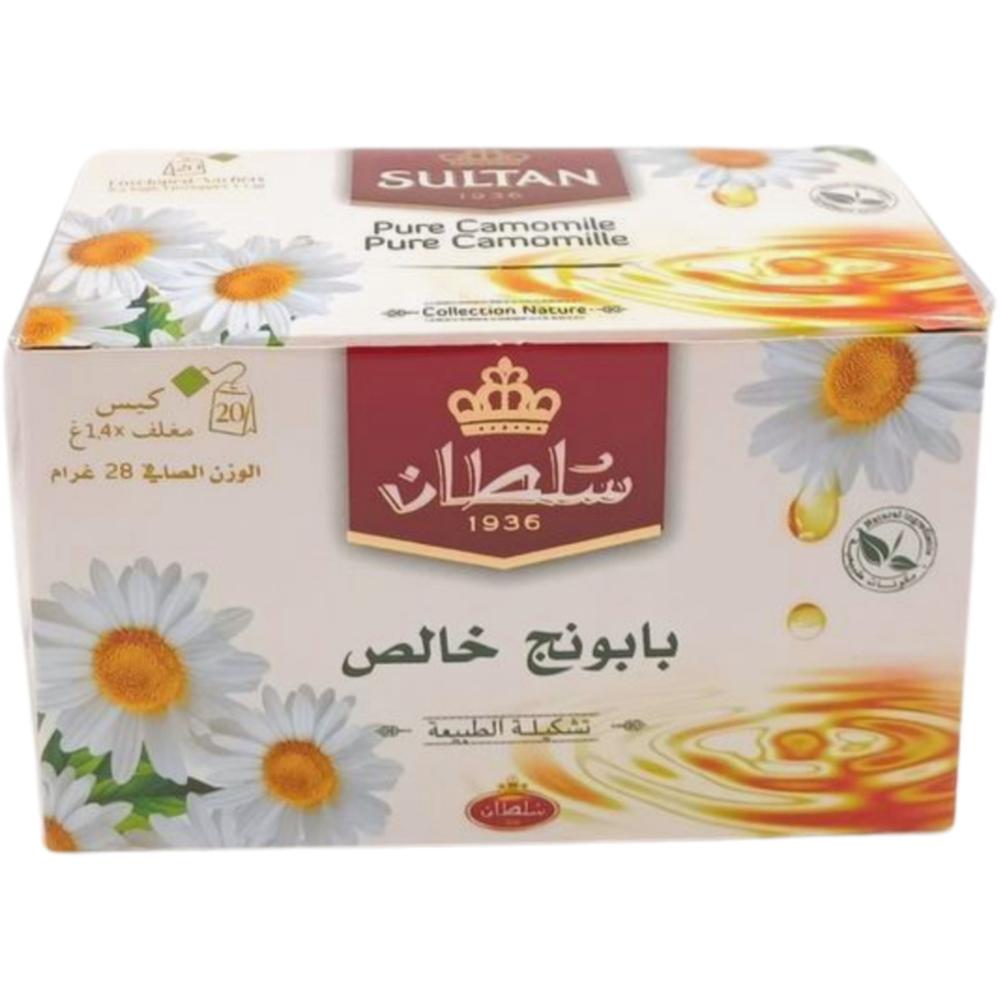 Infusions Thé en Sachets Nature Pure Camomille du Rif Sultan 20 unités