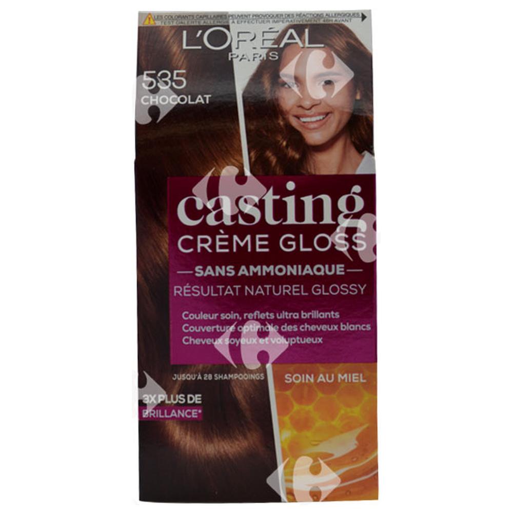 [72578] Coloration Crème Chocolat 535 sans Ammoniaque Casting