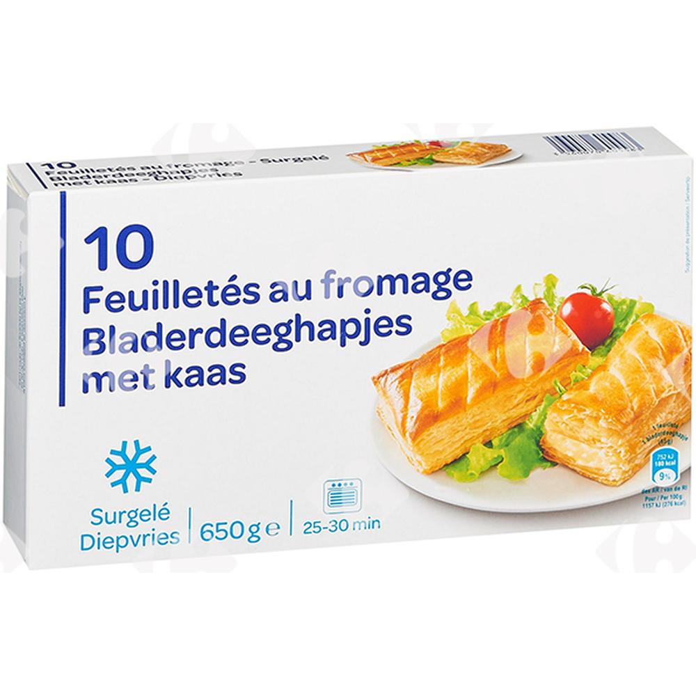 Feuilletés au Fromage Carrefour Blanc 10x65g