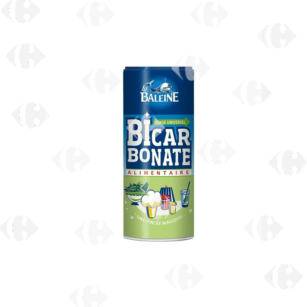 Boite Bicarbonate Alimentaire la Baleine 400g