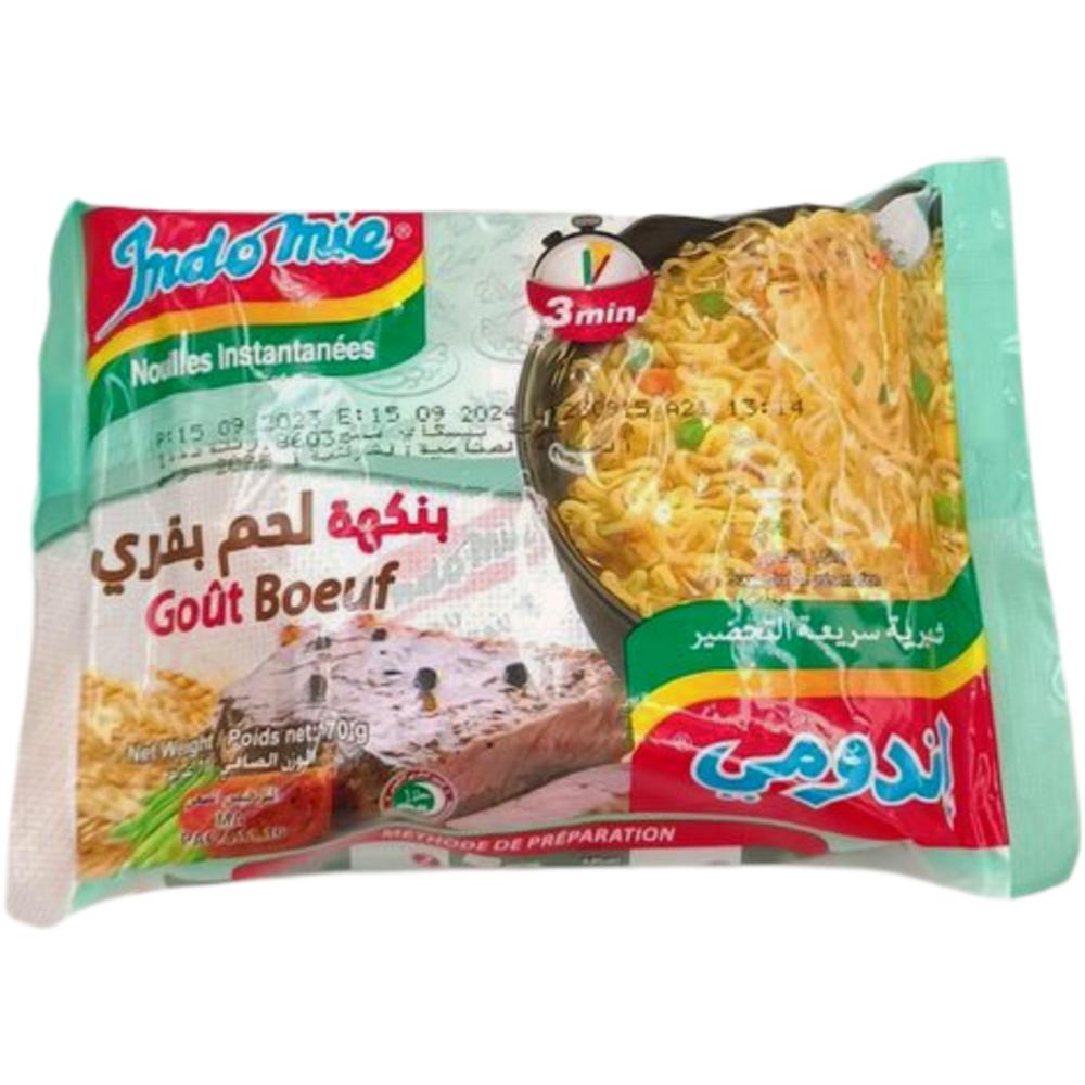 [576560] Nouilles Instantanées Goût Bœuf Indomie 70g