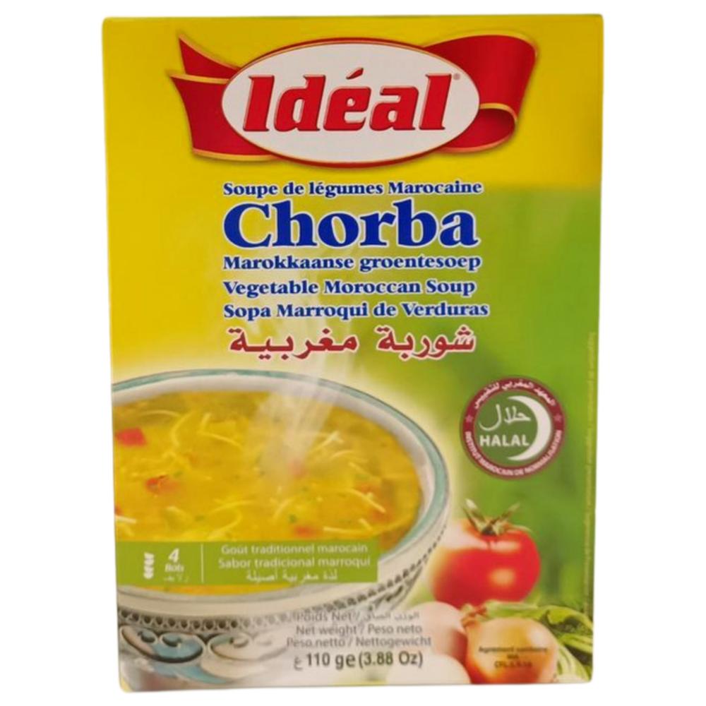 Soupe Marocaine aux Légumes Chorba Idéal 4 bols 110g