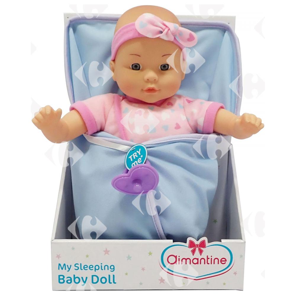 [686185] Bébé avec Tétine + 4 Fonctions Aimantine 33cm