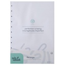 Recharge Carnet A4 Lignés Talia 29,7x21 cm 50 feuilles
