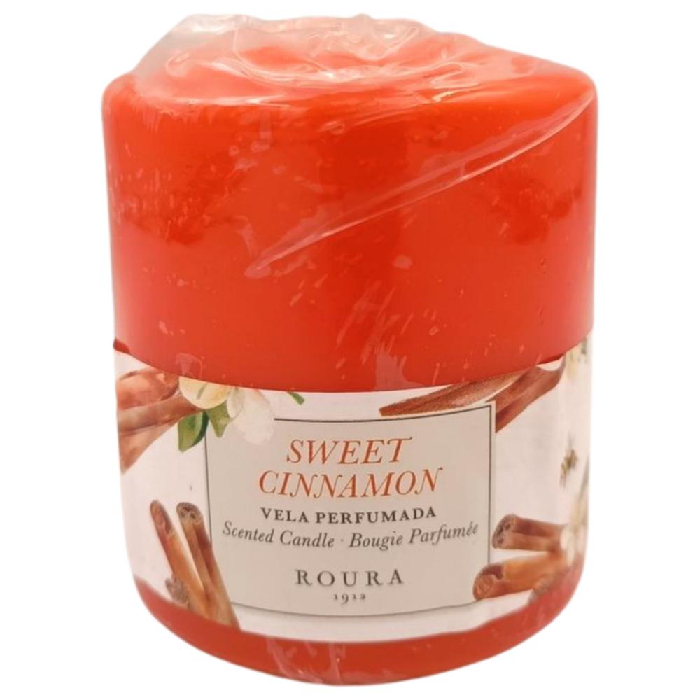 [549983] Bougie Cylindrique Parfumée Ceras Roura Sweet Cinnamon.