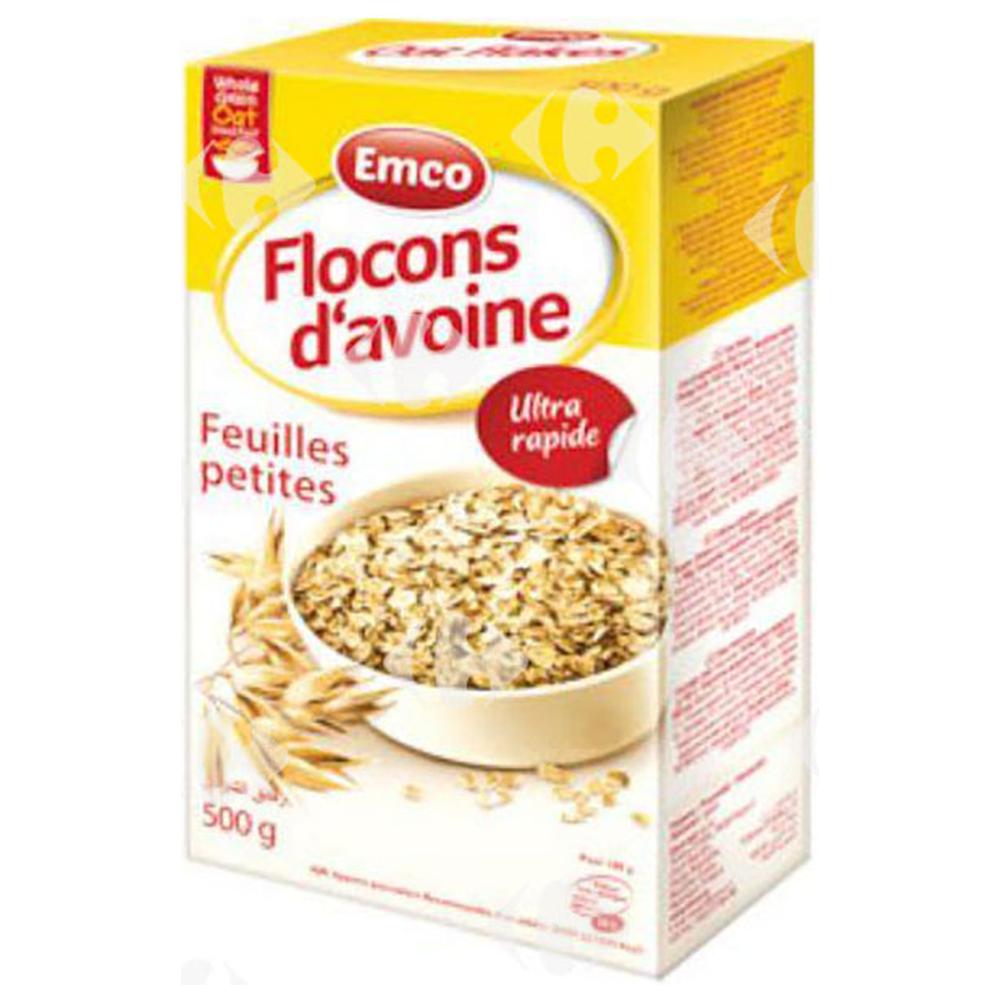 Flocons d'Avoine Petites Feuilles Emco 500g.