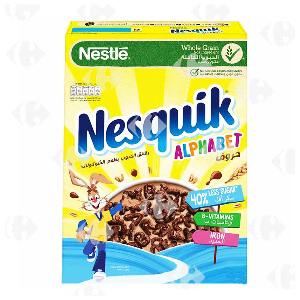 Céréales Alphabet Nesquik 335g.