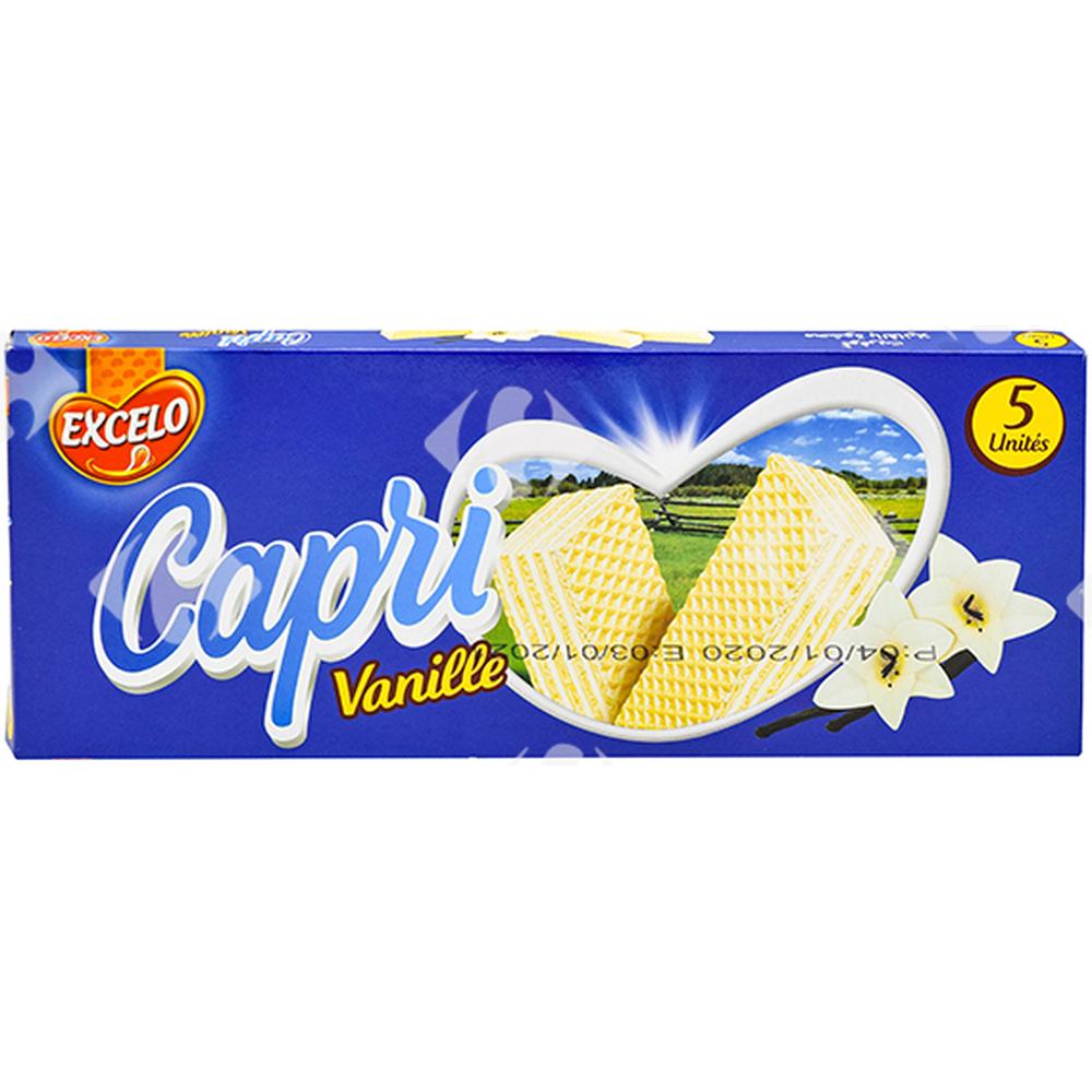 [597378] Pack Gaufrettes Vanille Capri 5x45g.