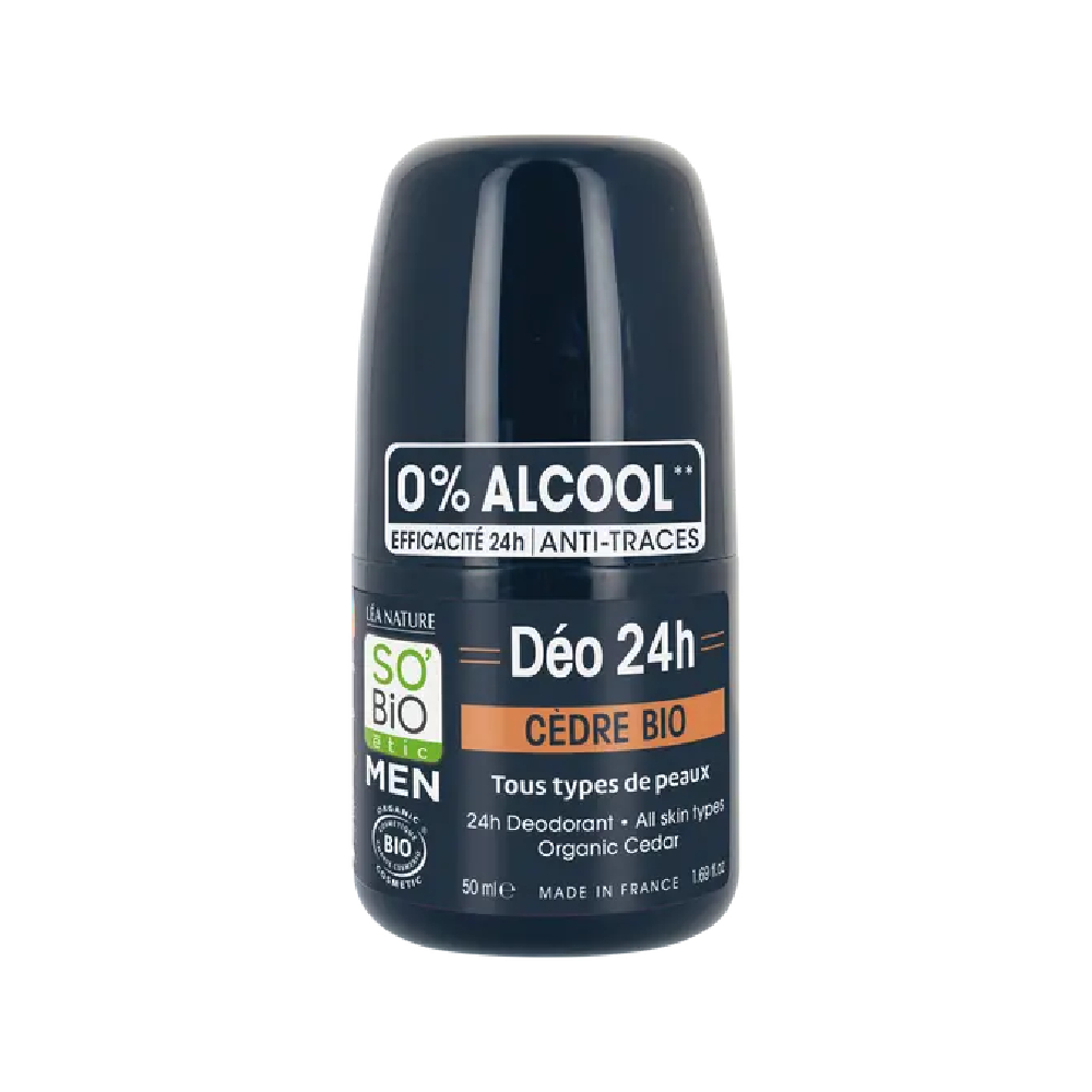 [723311] Déodorant Homme 24h Cèdre So Bio 50ml